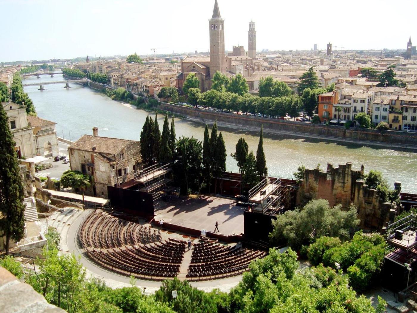 Ferienwohnung La Belle Vue Verona Exterior foto