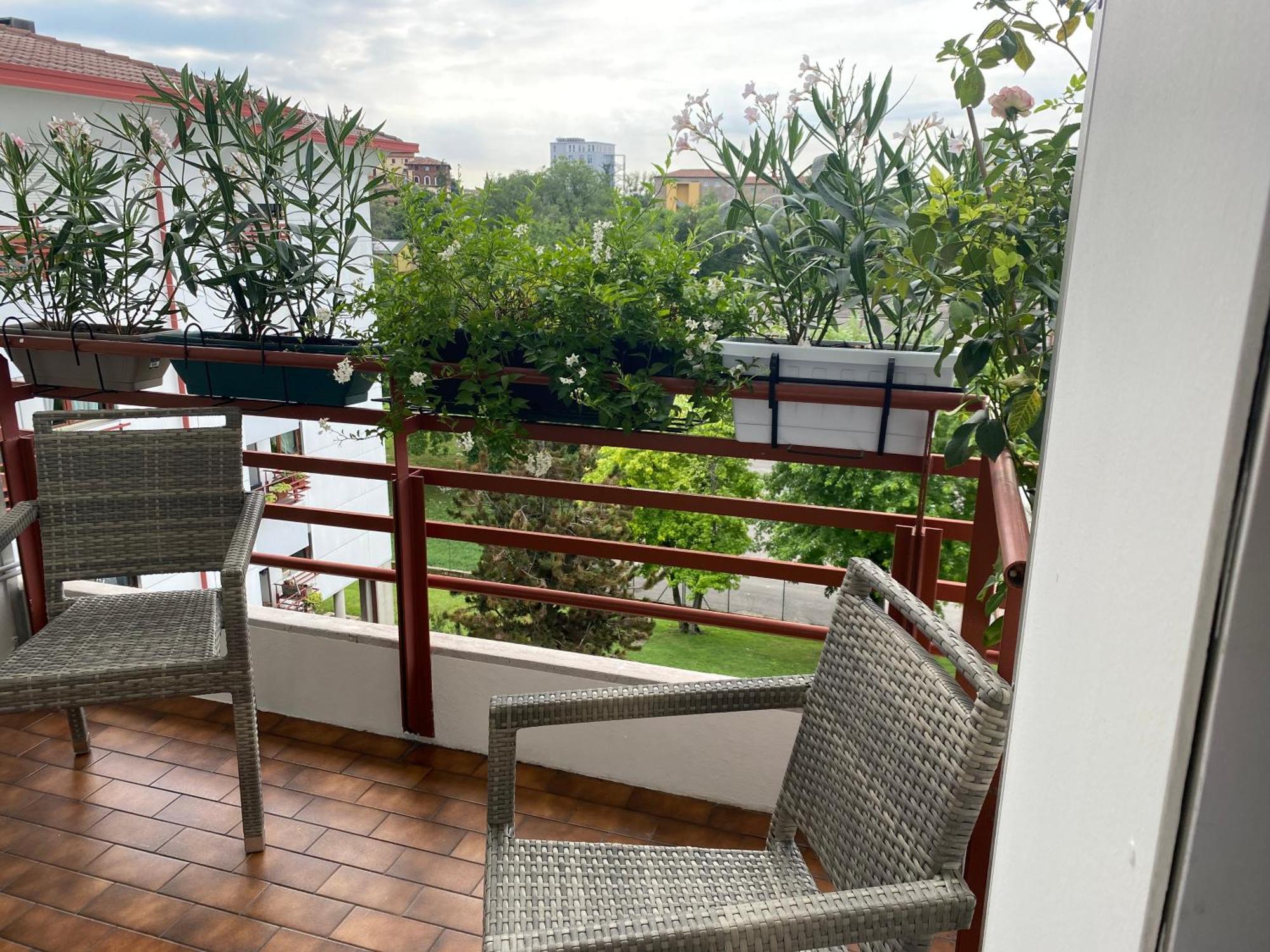 Ferienwohnung La Belle Vue Verona Exterior foto